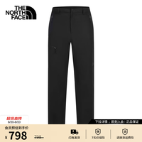 北面 速干裤男凉感长裤防泼溅户外吸湿宽松休闲舒适26春夏新品|8K38 JK3/宇宙黑 32 /175