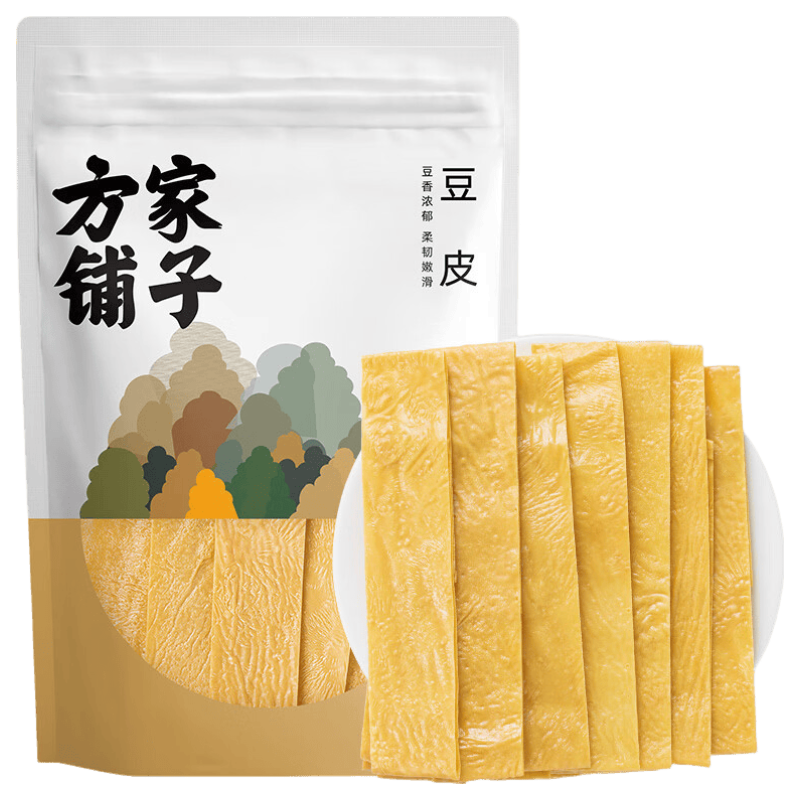 方家铺子 豆腐皮 黄豆制品
