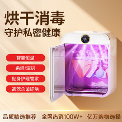 沙伯 内衣内裤消毒机消毒器烘干机内衣裤杀菌机小型家用紫外线贴身衣物 升级款】紫光6倍杀菌除螨 8L