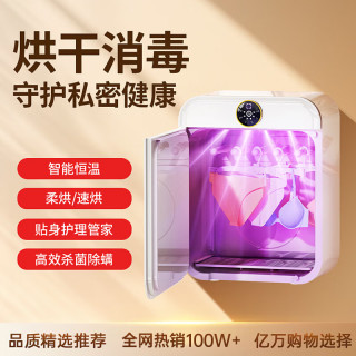 沙伯 内衣内裤消毒机消毒器烘干机内衣裤杀菌机小型家用紫外线贴身衣物 升级款】紫光6倍杀菌除螨 8L