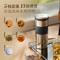 国家补贴、PLUS会员:摩飞 电器 纯钛烧水杯便携式电热水杯100%TA1级纯钛礼品保温杯抑菌恒温水壶