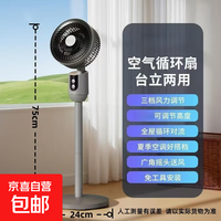 扬子 电风扇家用落地扇空气循环扇节能制冷宿舍-经典扁头款