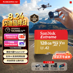 闪迪 128GB TF(MicroSD)内存卡