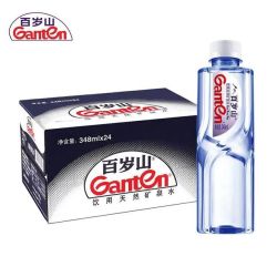 百岁山 饮用天然矿泉水 348ml*24瓶