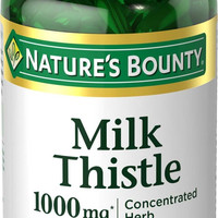 Natures Bounty 自然之宝 水飞蓟软胶囊 1000mg 肝脏健康补充剂 50粒
