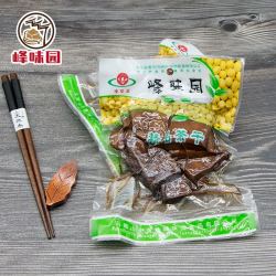 峰味园 手撕卤味豆腐干 五香口味 150g*5袋