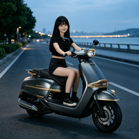 维多利亚 Seventies150i 水冷TFT仪表 鎏金灰 踏板摩托车