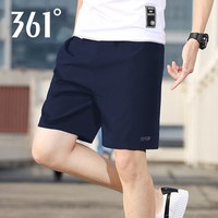 361° 361度速干运动短裤男2026夏季新款冰丝透气五分裤男休闲跑步短裤