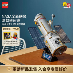 乐高 积木ICONS 11382哈勃太空望远镜 拼装玩具 新品 生日礼物
