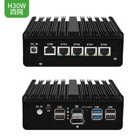 倍控 n150工控机无风扇双网四网N100软路由12代mini迷你电脑linux小nuc嵌入式导轨控制多网卡串口虚拟机嵌入式