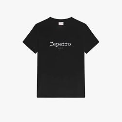 Repetto 丽派朵 女士夏季纯棉LOGO短袖基础T恤短袖