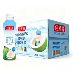 佳果源 保真椰子水350ml泰国原装进口100%nfc 350ml*12瓶