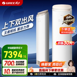 格力 王者系列 KFR-72LW/(72518)FNhAb-B1(WIFI) 新一级能效 立柜式空调 3匹