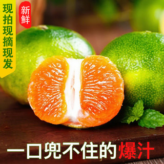 土八鲜 寻乌蜜橘 无籽青皮 小果40mm+ 净重2.25kg