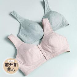 顶瓜瓜 薄杯纯棉内里加大码老年文胸哺乳文胸