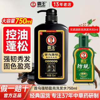 霸王 首乌洗发水 固发防脱滋养套装 控油护发改善毛躁受损洗发水 750ml