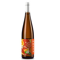 類人首 半甜白葡萄西柚蜜茶酒 750ml 单支装#值酒发现官# 宁夏贺兰山东麓产区