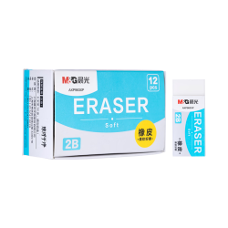 晨光 白色橡皮擦 12块装