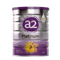 a2 紫白金版婴幼儿配方奶粉 2段 900g