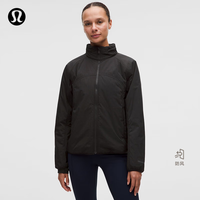 lululemon Insulated跑步带夹层通风夹克 防风拒水