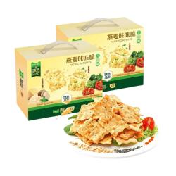太平 燕麦咔咔脆薄脆饼干礼盒