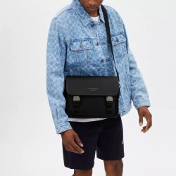 COACH Racer Messenger 28 牛皮革单肩斜挎包
