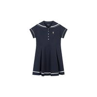暇步士 童装儿童裙子 藏蓝 160cm