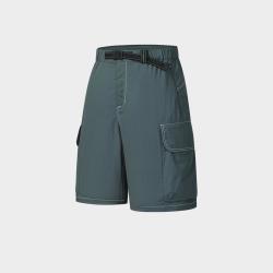 FILA 男士防泼水宽松工装裤