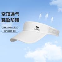 骆驼 帽子轻便透气太阳帽跑步运动休闲遮阳帽运动帽夏季中性防晒空顶帽
