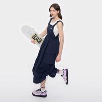 FILA 女装FUSION系列连衣裙女士时尚宽松梭织背带裙