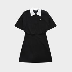 FILA 女装FUSION系列连衣裙女百搭柔软日常基础针织连衣裙