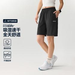 斯凯奇 26年秋季运动短裤女速干慢跑短裤女式休闲裤