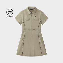 FILA 女装FUSION系列连衣裙女士时尚潮流宽松连衣裙