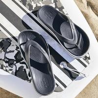 crocs 拖鞋 男女户外穿休闲夹脚凉拖鞋人字拖