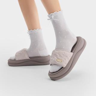 FILA 海豚拖鞋1+ 女款厚底沙滩拖鞋