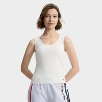 FILA 女装女式针织衫女士时尚休闲简约修身柔软舒适百搭无袖编织衫