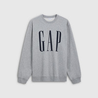 Gap logo印花抓绒圆领宽松卫衣（多款任选）