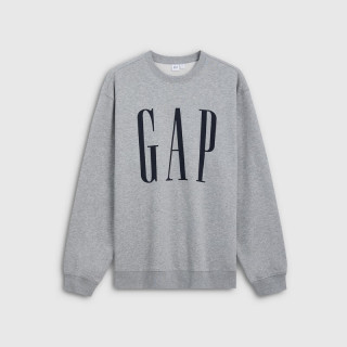Gap logo印花抓绒圆领宽松卫衣（多款任选）