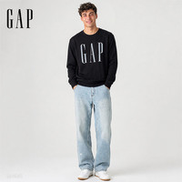 Gap logo印花抓绒圆领宽松卫衣（多款任选）