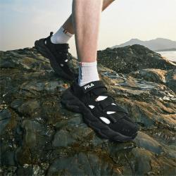 FILA 男鞋时尚简约复古凉鞋男士轻弹休闲鞋运动鞋