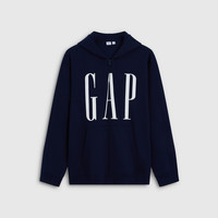 Gap logo胶印抓绒连帽开衫卫衣（多款任选）