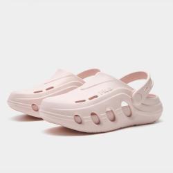 FILA 泡泡拖鞋 厚底包头运动拖鞋