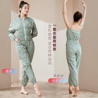 依更美 暴汗服减肥衣女套装健身燃脂爆汗舞蹈生练功服运动发汗专用