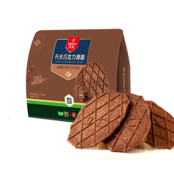 丹夫 巧克力薄脆 华夫饼干