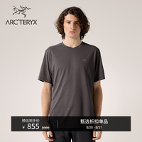 ARC'TERYX KADEM CREW SS 透气 短袖T恤 黑灰色 M