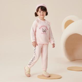 Paw in Paw Paw in  Paw 卡通小熊童装早秋男女宝宽松休闲套装舒适运动跑步