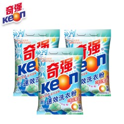 KEON 速效洗衣粉1kg*3袋(到手6斤）