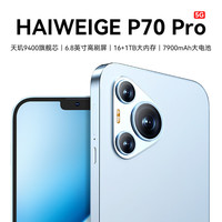 HAIWEIGE 手机P70Pro 天玑9400处理器 1T超大内存7900mAh[现升级P80] 冰晶蓝12G+256G+豪礼大礼包