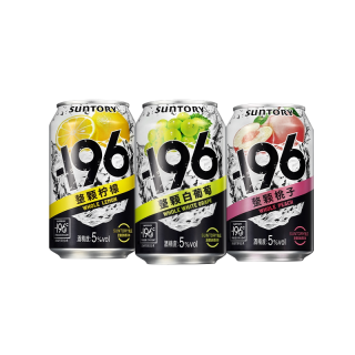 88VIP：三得利 196清爽微醺果味气泡酒330ml×3瓶