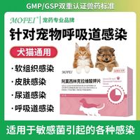 mofei 阿莫西林克拉维酸钾猫咪宠物咳嗽喷嚏狗感冒呼吸道感染